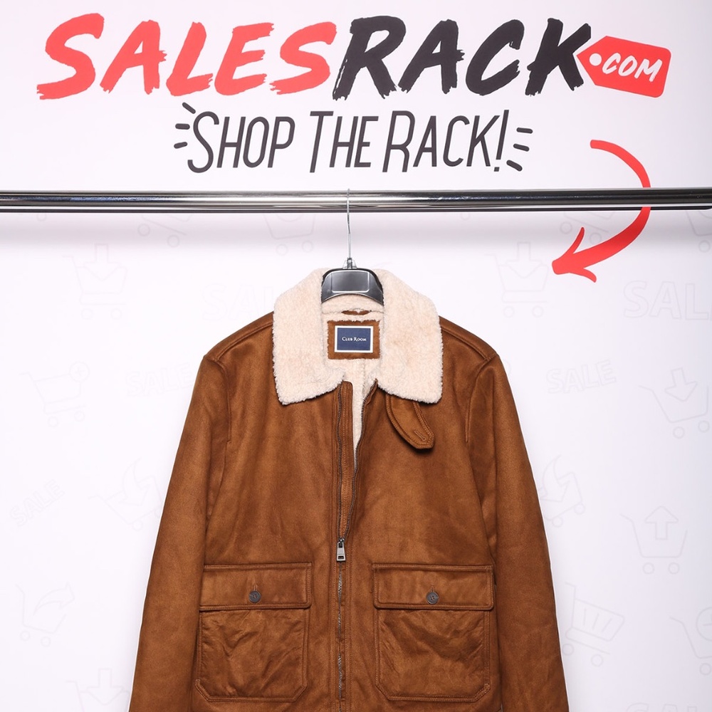 Mens Club Room Suade Jacket